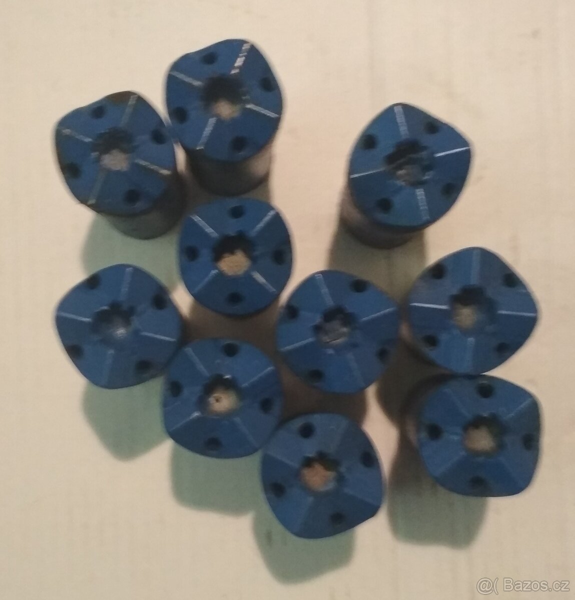 vrtací korunka křížová pr.38/25 kužel 7° - 2