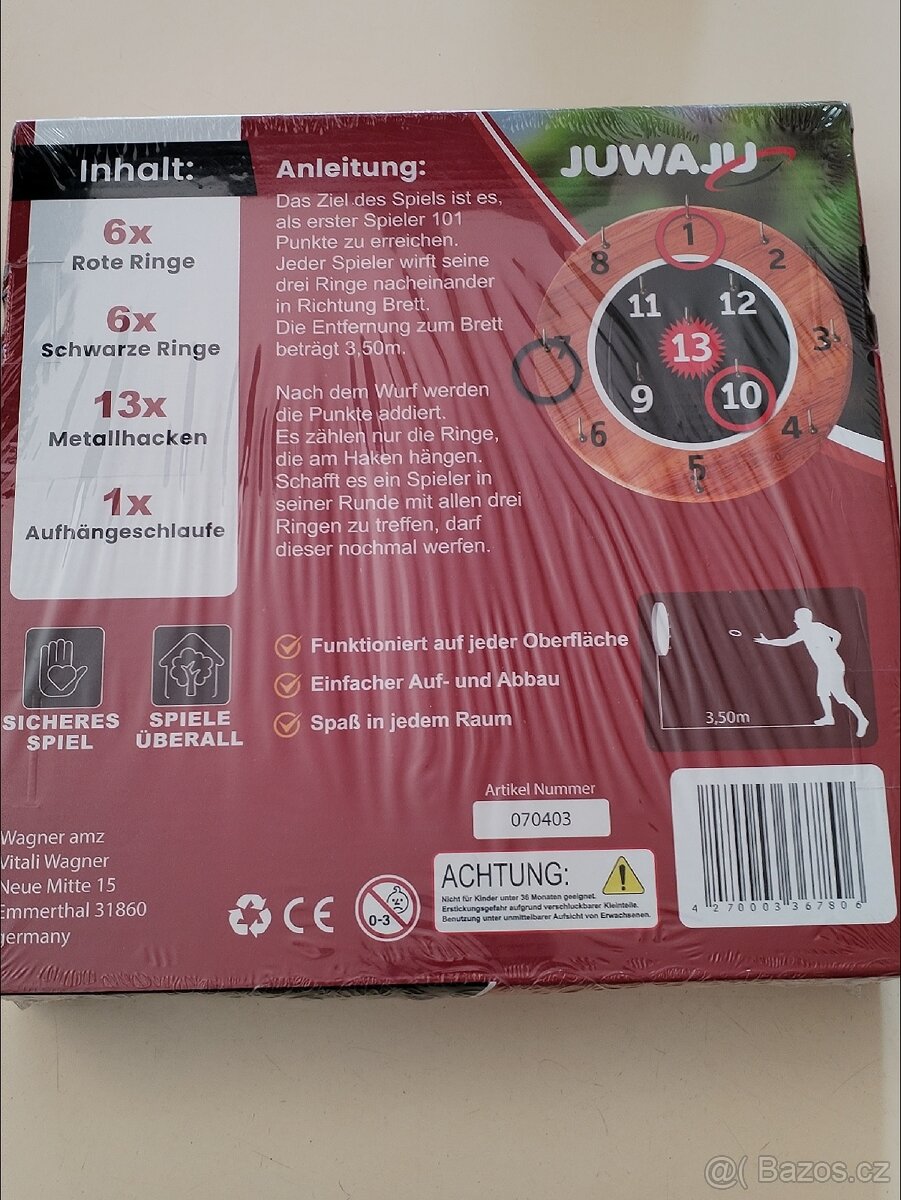 Hra házení kroužků - 2