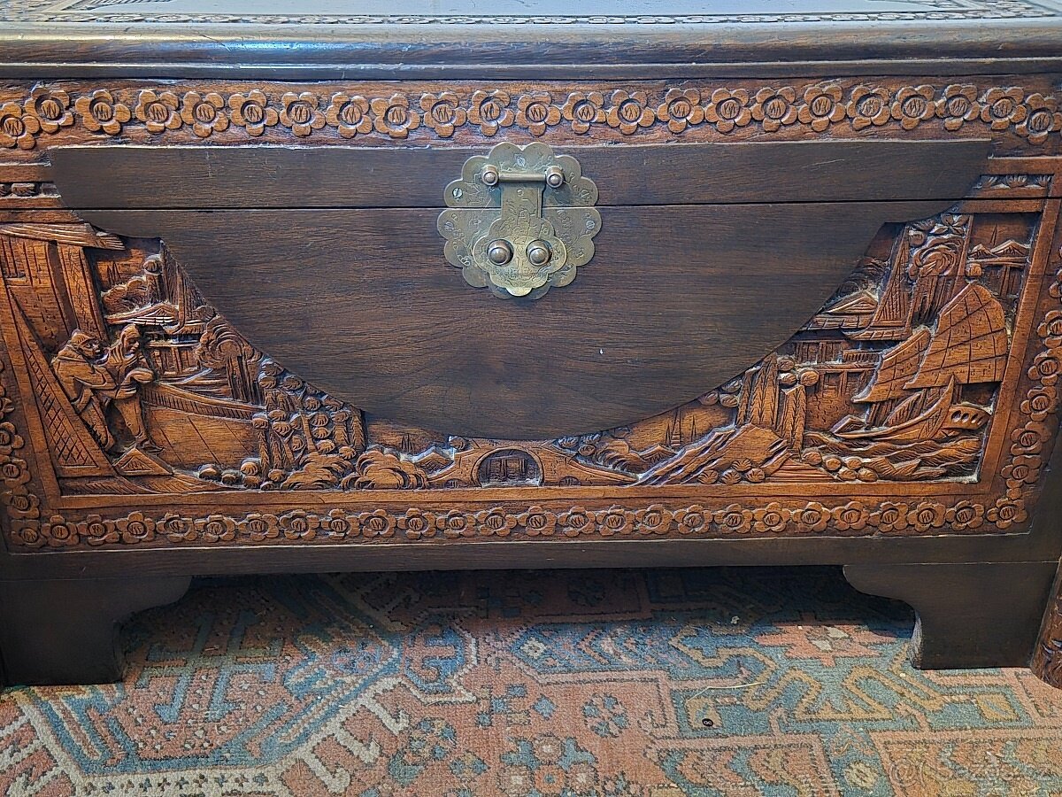 Starožitná čínská truhla - 2