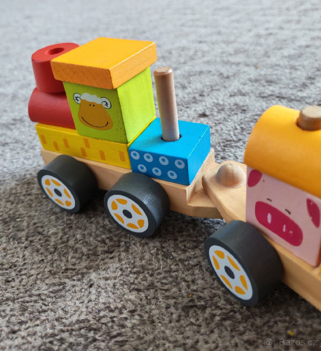 Dřevěný vláček - 2