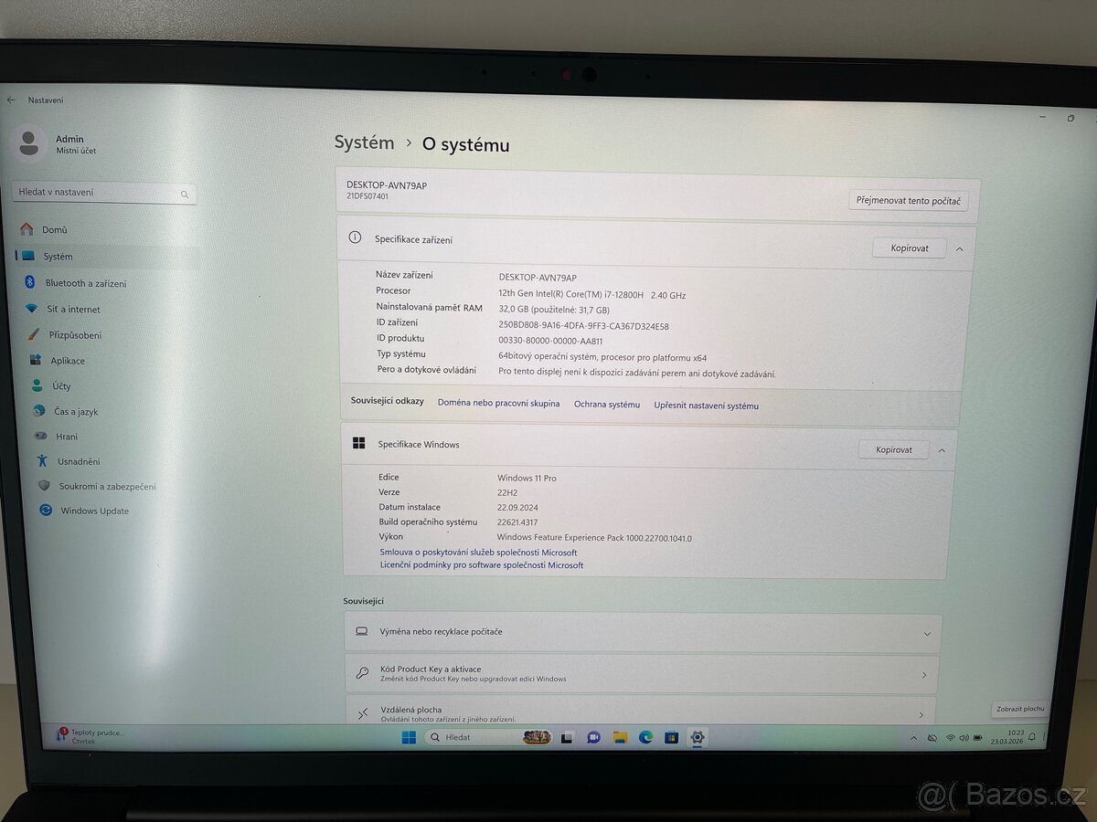 Lenovo ThinkPad X1 Extreme Gen 5 - 2