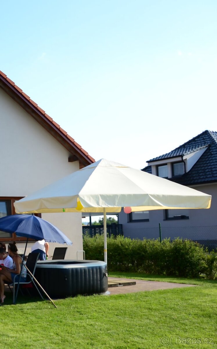 Slunečník 3,5 x 3,5 m - 2