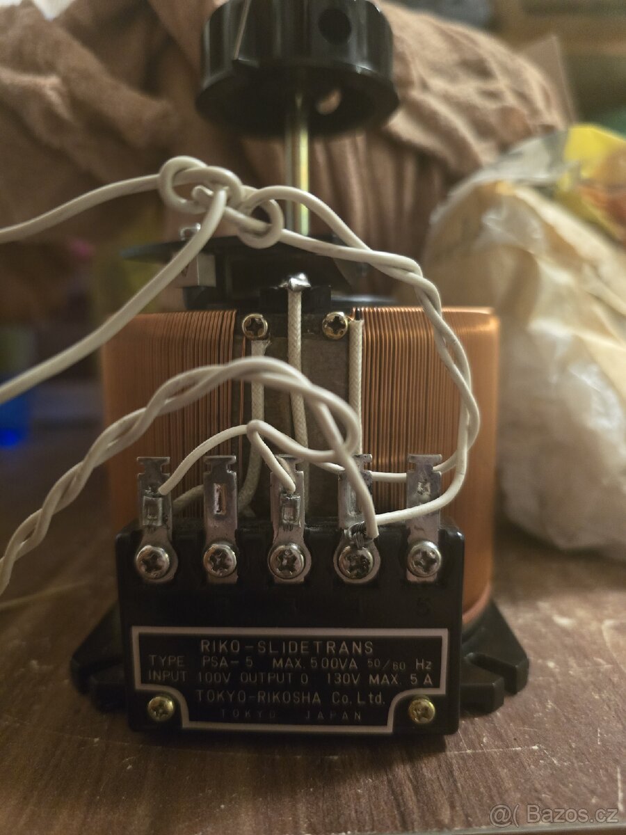 Autotransformator 100 V, max. 5A - 2