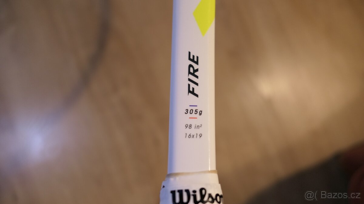 Tecnifibre Fire 305g s výpletem - jako nová - 2