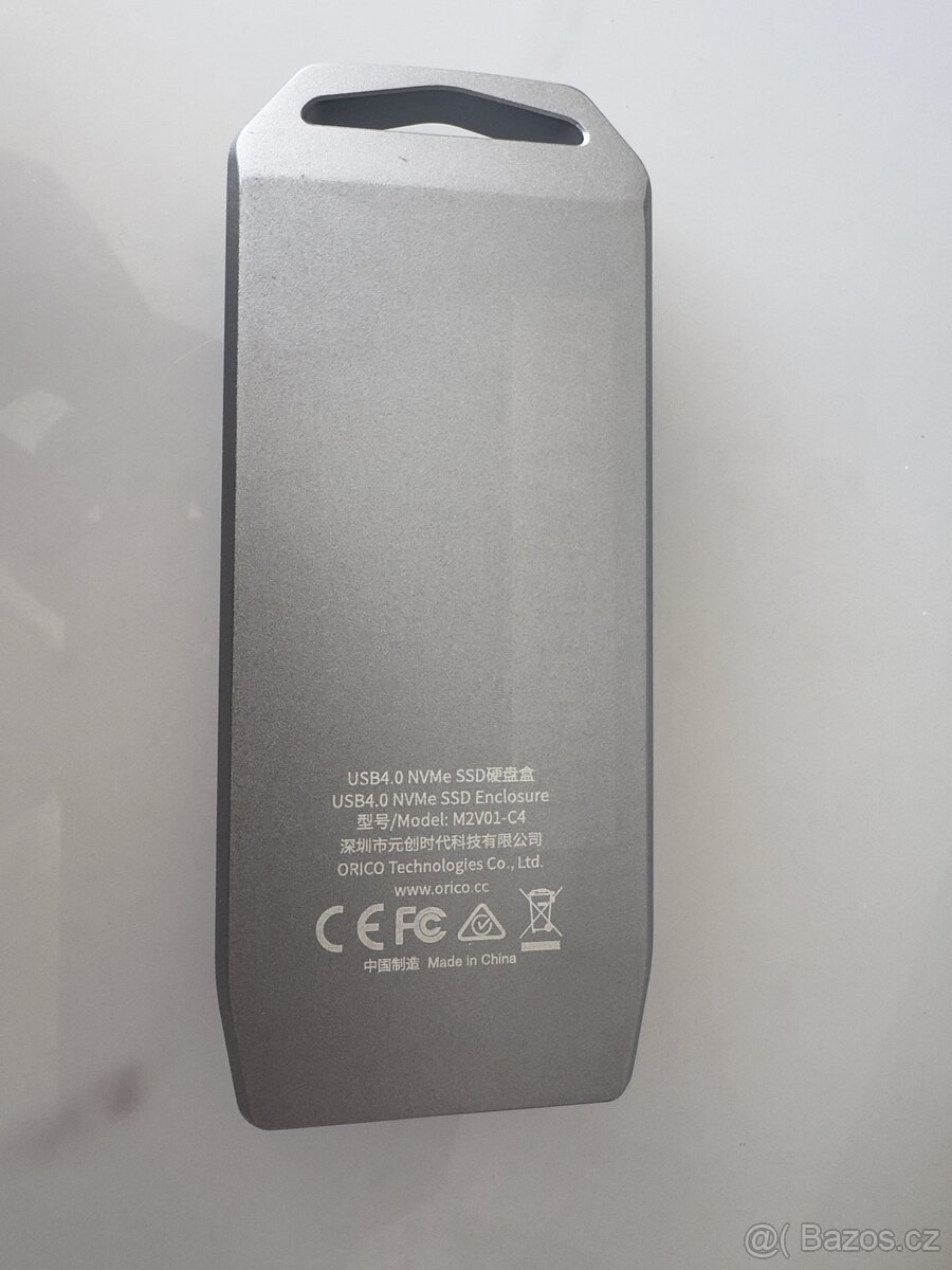 Externí box ORICO M2V01-C4-GY-BP - USB4 - 2