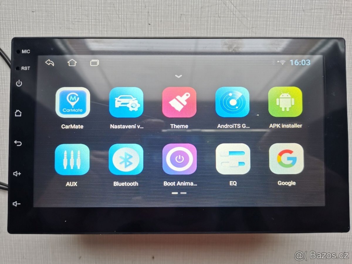 Nové 2DIN radio 7",ANDROID,RDS,Navigace,Bluetooth,WiFi - 2