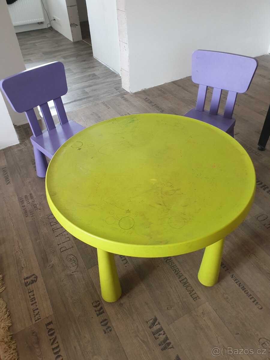 Stolek a židle Ikea - 2