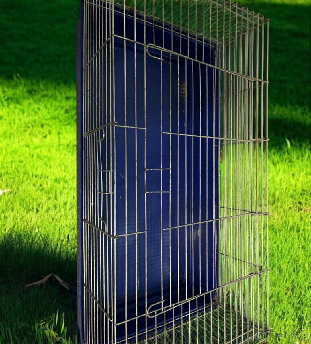 Modrá klec pro hlodavce 100x55x55cm - 2
