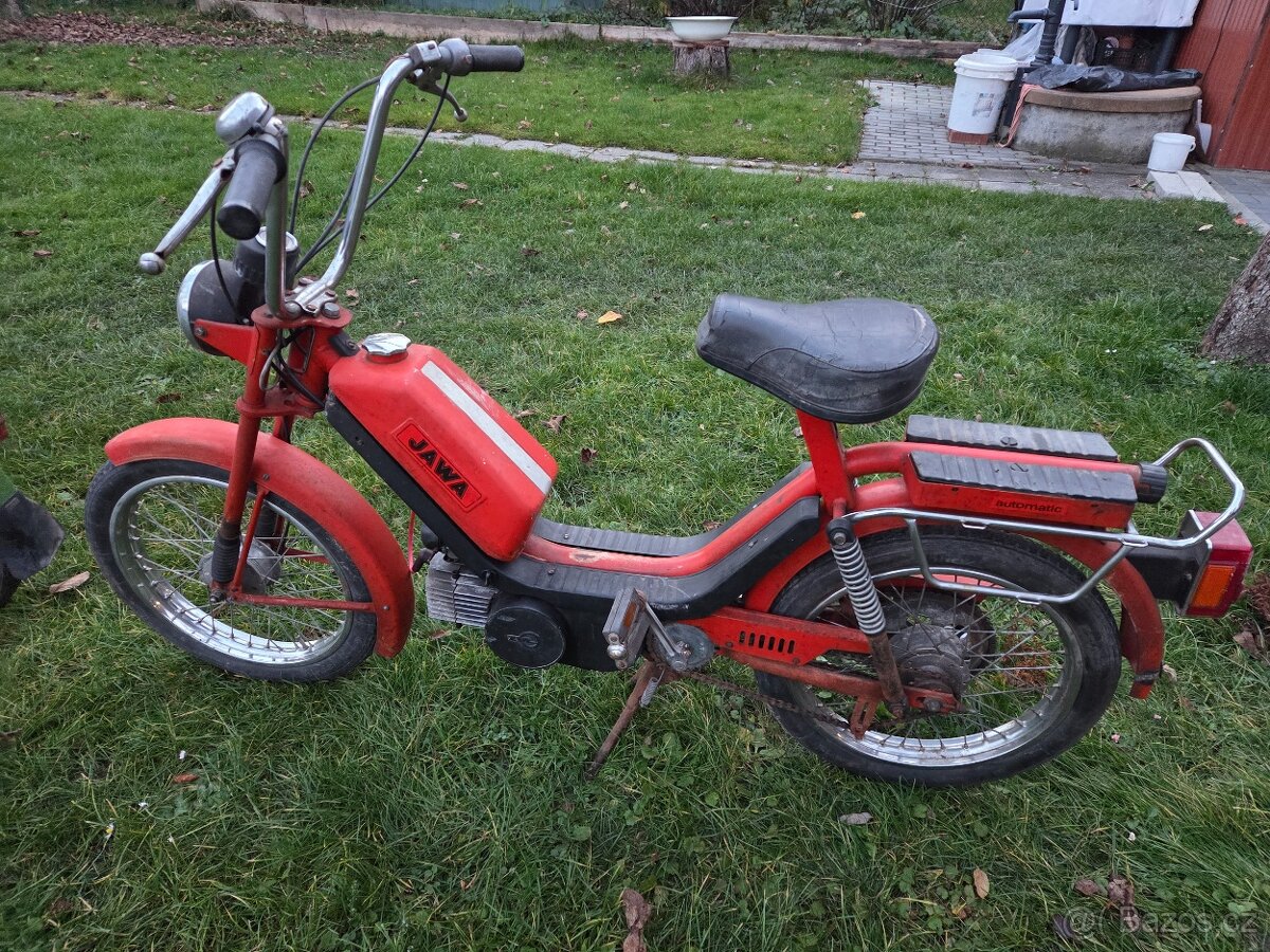 Babetta 210 s kartičkou, červená původní barva, funkční 8. - 2