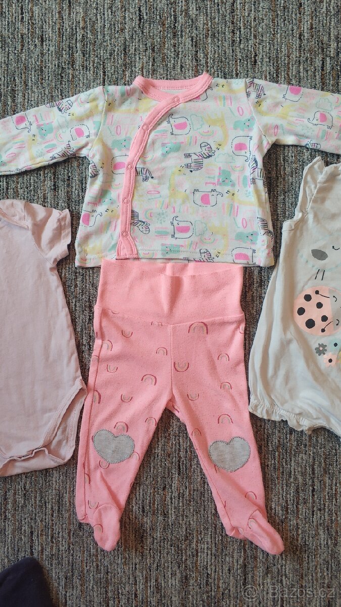 Oblečení vel. 68-74, holčička, cena za vše - 2