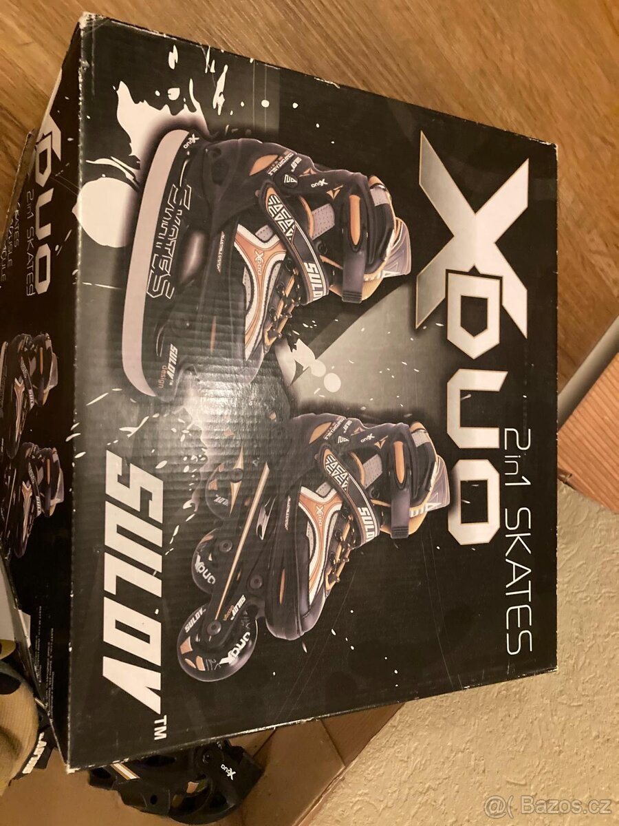 Chlapecké brusle Sulov X-Duo Boy 2v1, vel. S 31-34 cm - 2