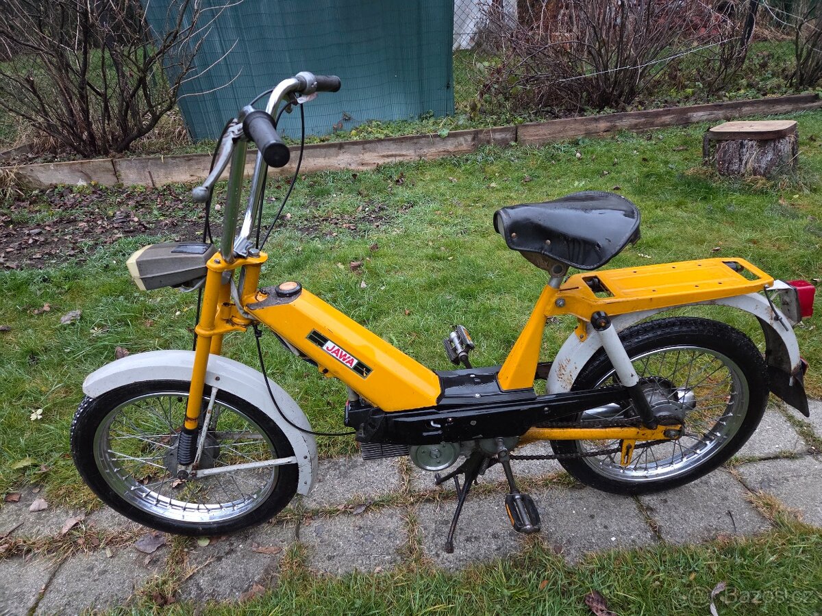 Babetta 207 s kartičkou, žlutá, pěkná, zachovalá původní 7. - 2