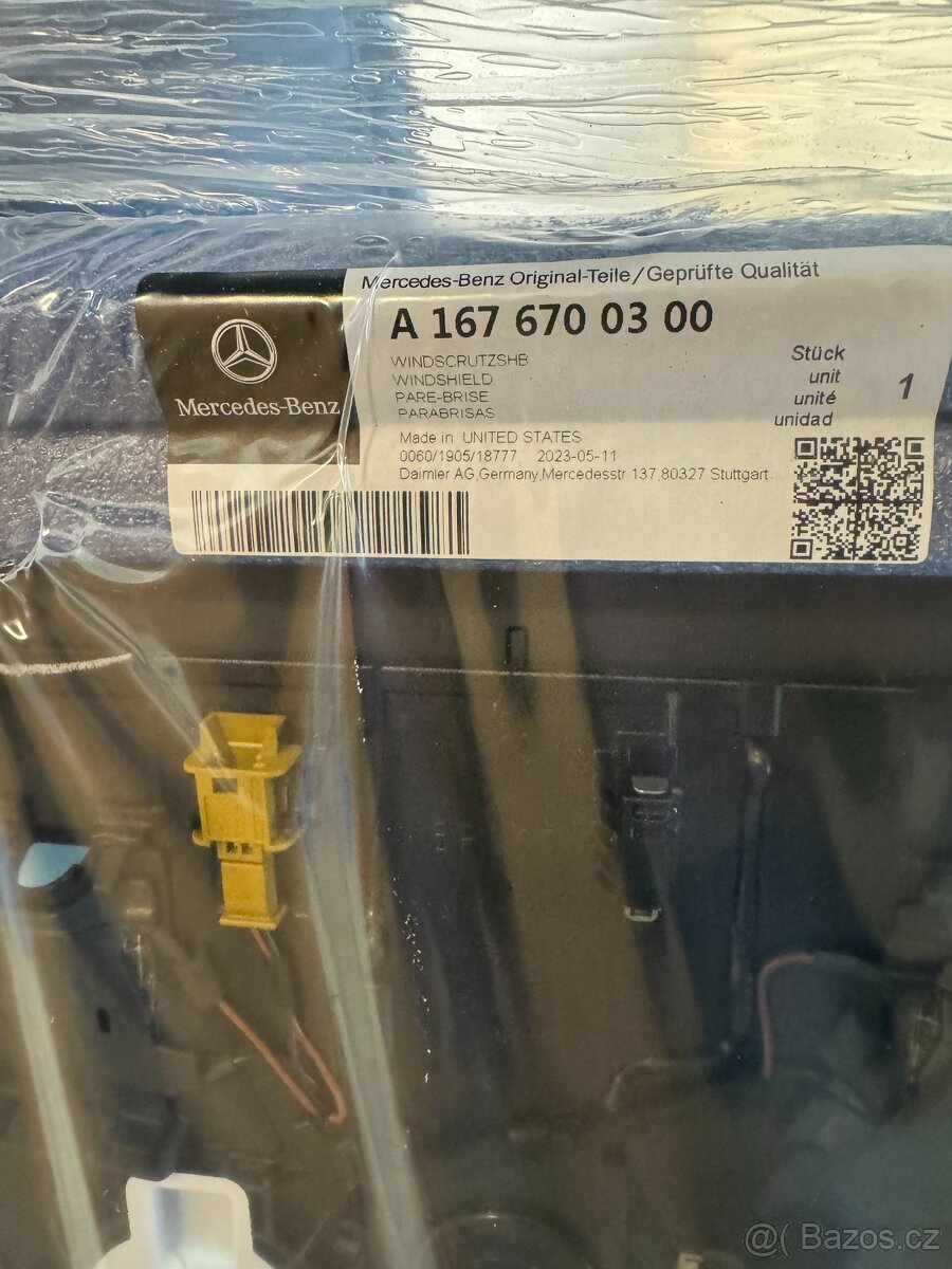 Čelní okno Mercedes GLE v167 - 2