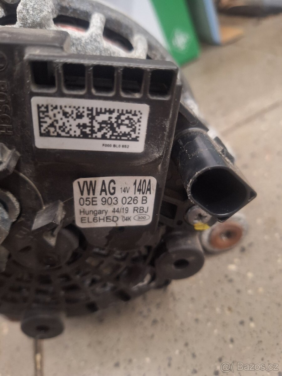 Alternátor VW 1.5 TSI - 2