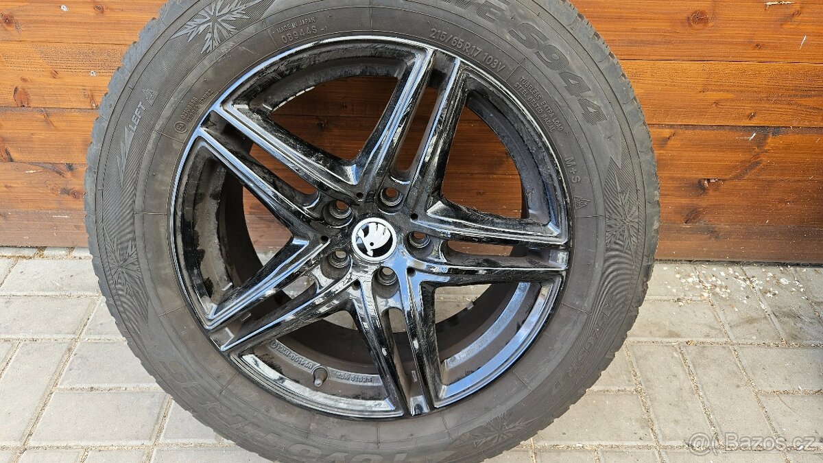 Zimní Sada Alu 5x112 215/65 R17 Škoda Kodiaq - 2
