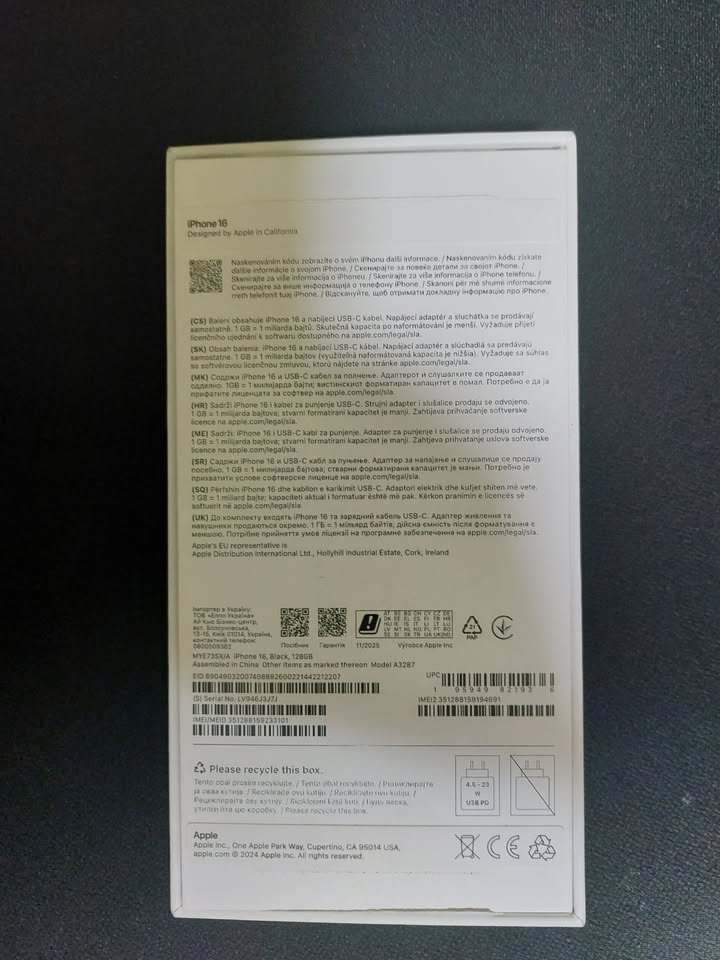 Apple iPhone 16 Nový, záruka 24měsíců Datart - 2