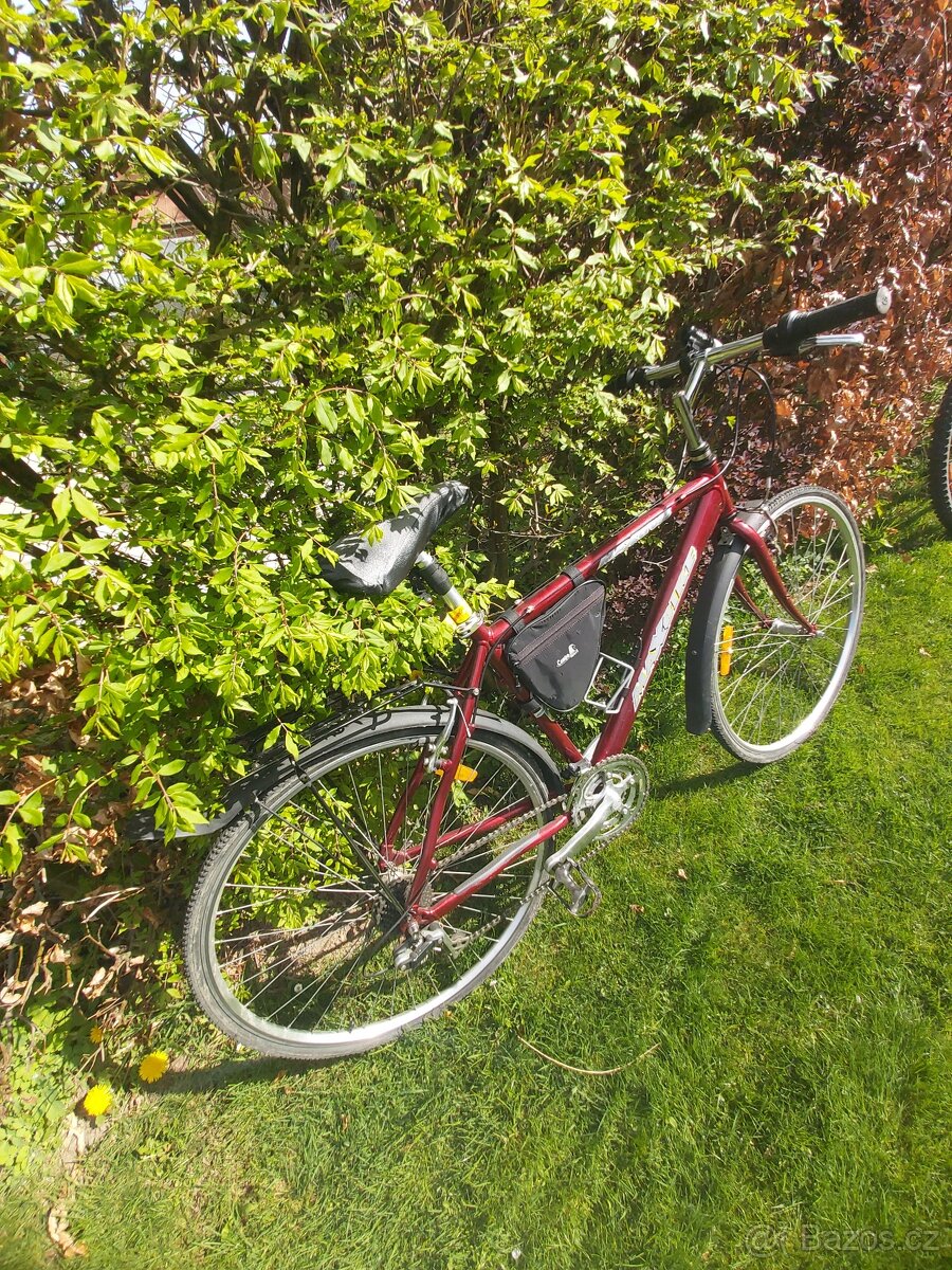 Silniční kolo červené 28 - 2