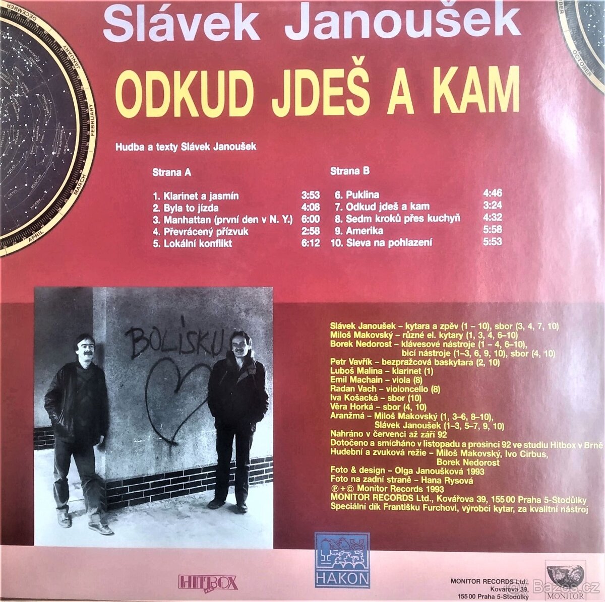 Slávek Janoušek – Odkud jdeš a kam (LP) - 2