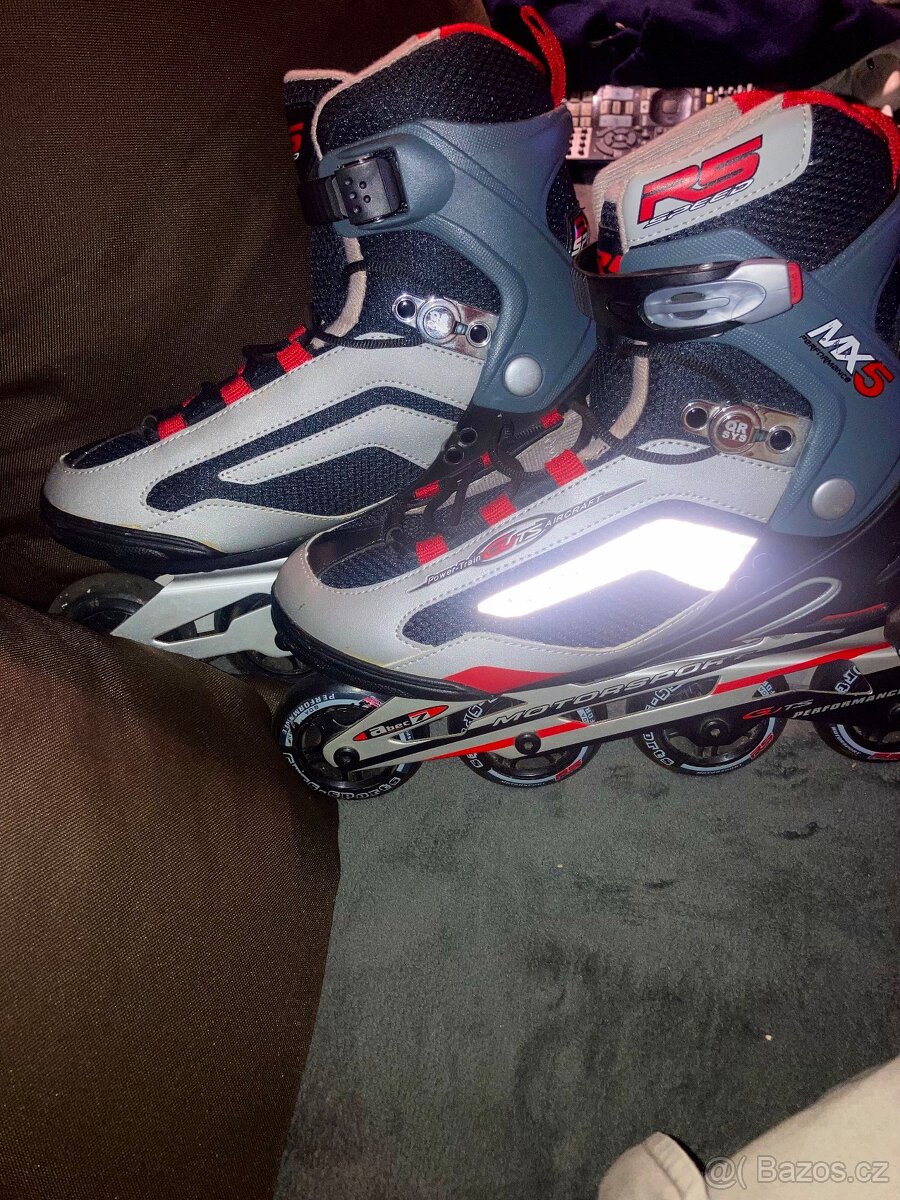 Kolečkové brusle vel.42 - 2