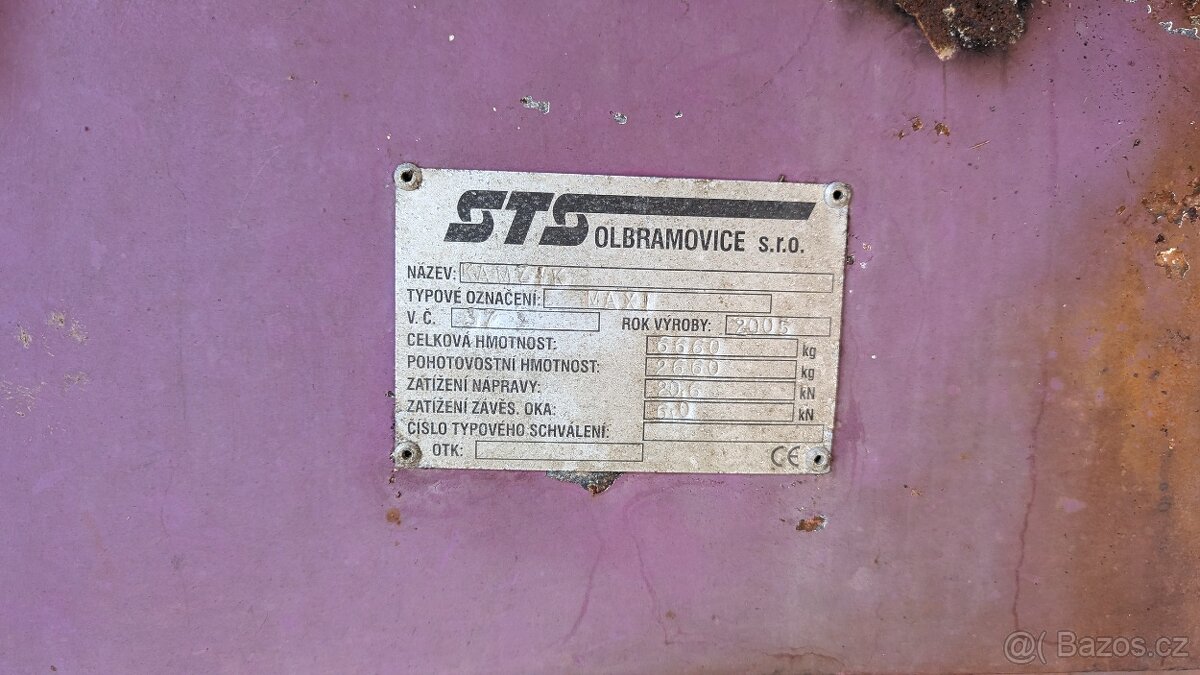 Krmný vůz STS Olbramovice Kamzík MAXI - 2