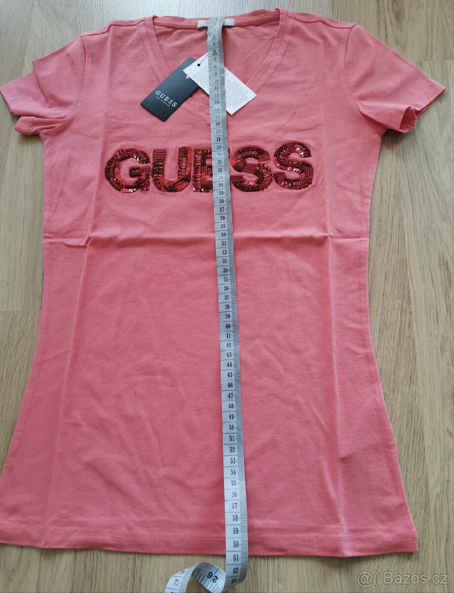 Nové dámské tričko Guess S - 2