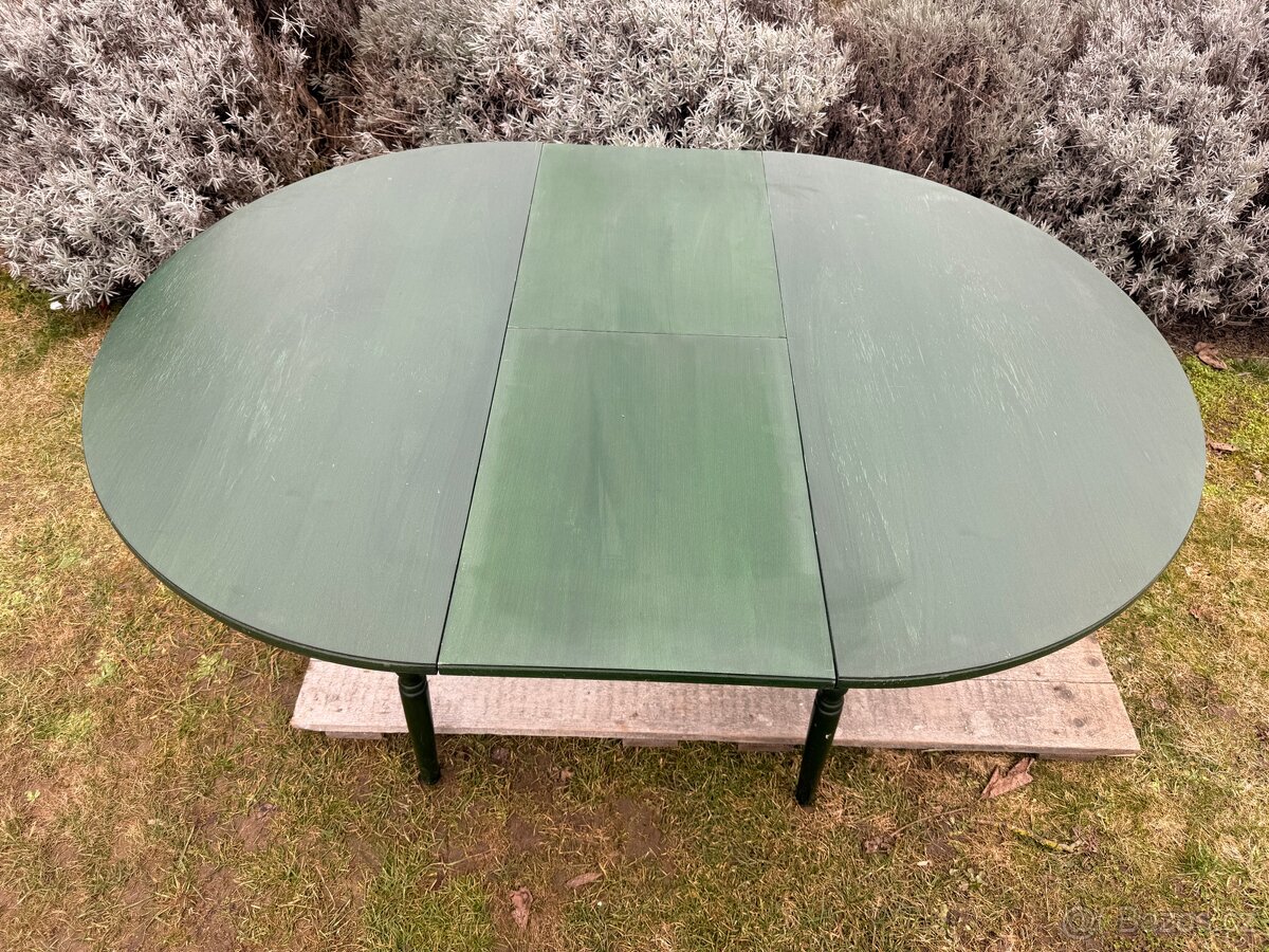 Zelený retro nábytek na chalupu - 2