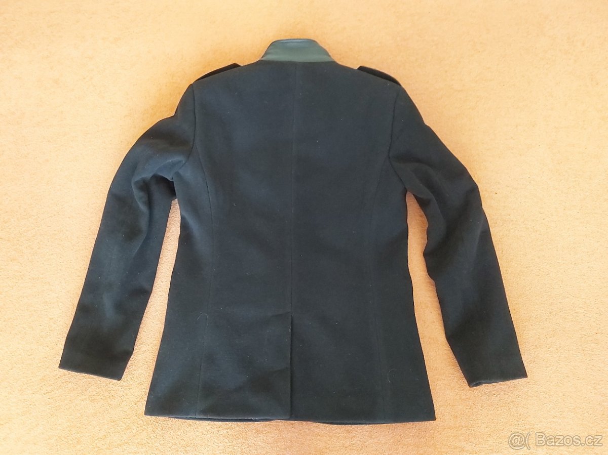 Kabát - elegantní černý - 2