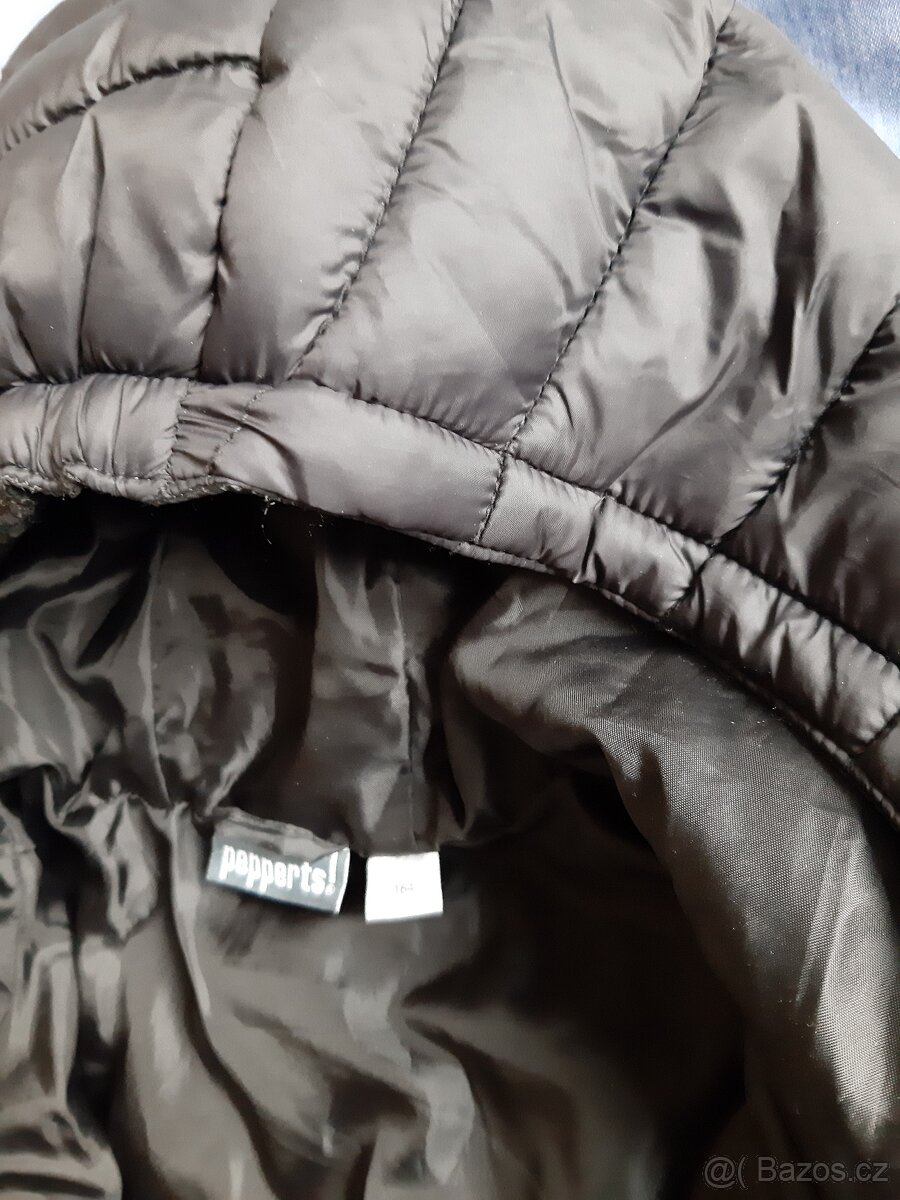 Dívčí prošívaná lehčí bunda vel.164 - 2