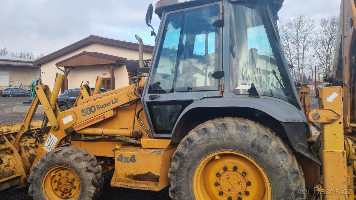 Traktor bagr CASE 580 SLE - 2