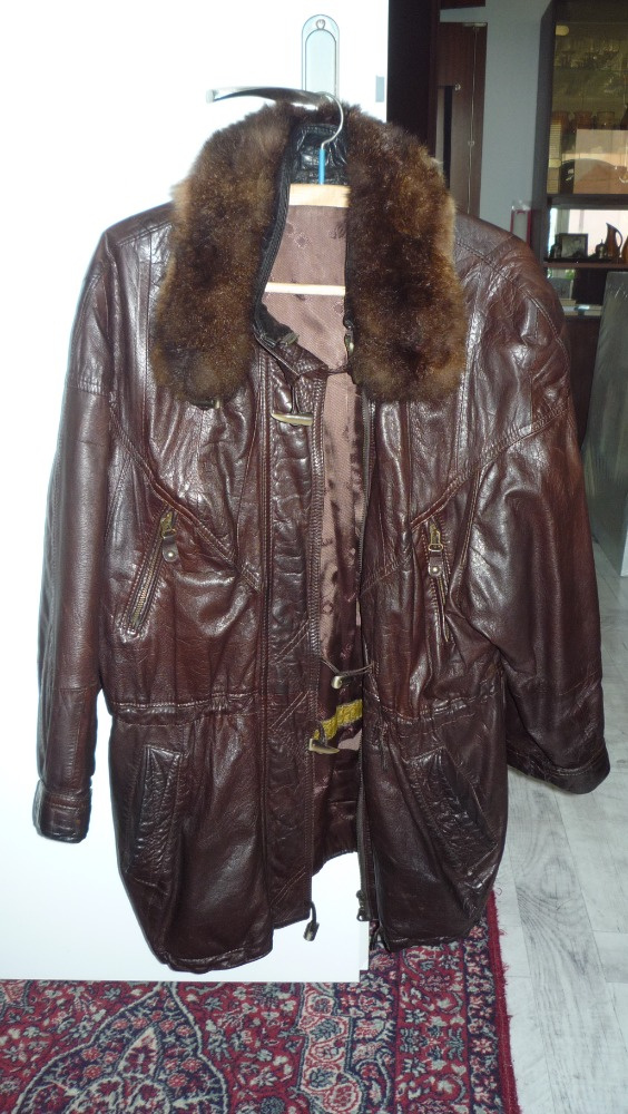 Dámský kožený kabát - 2