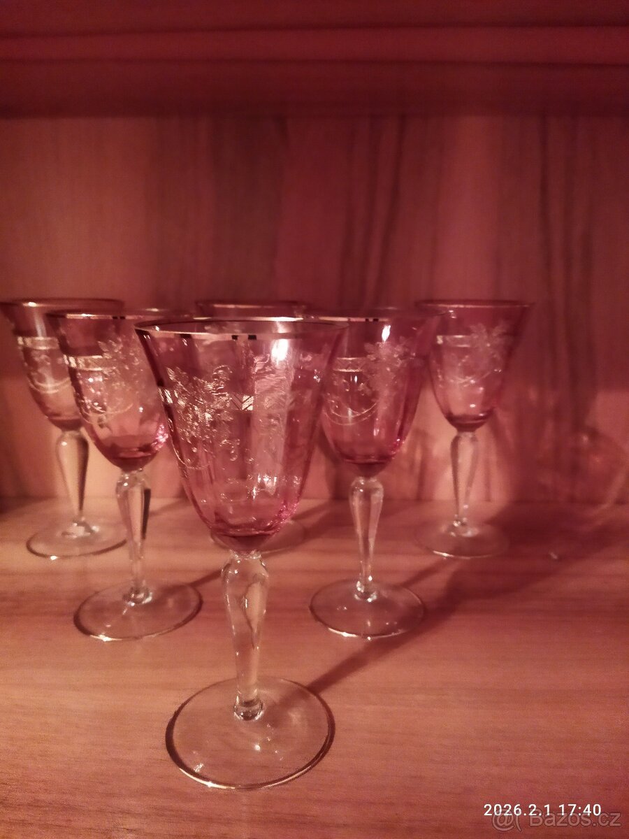 Prodám skleničky - 2