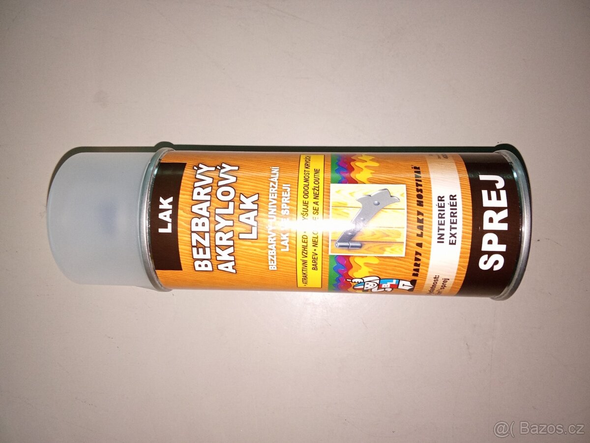 Bezbarvý akrylový lak matný 400 ml - 2