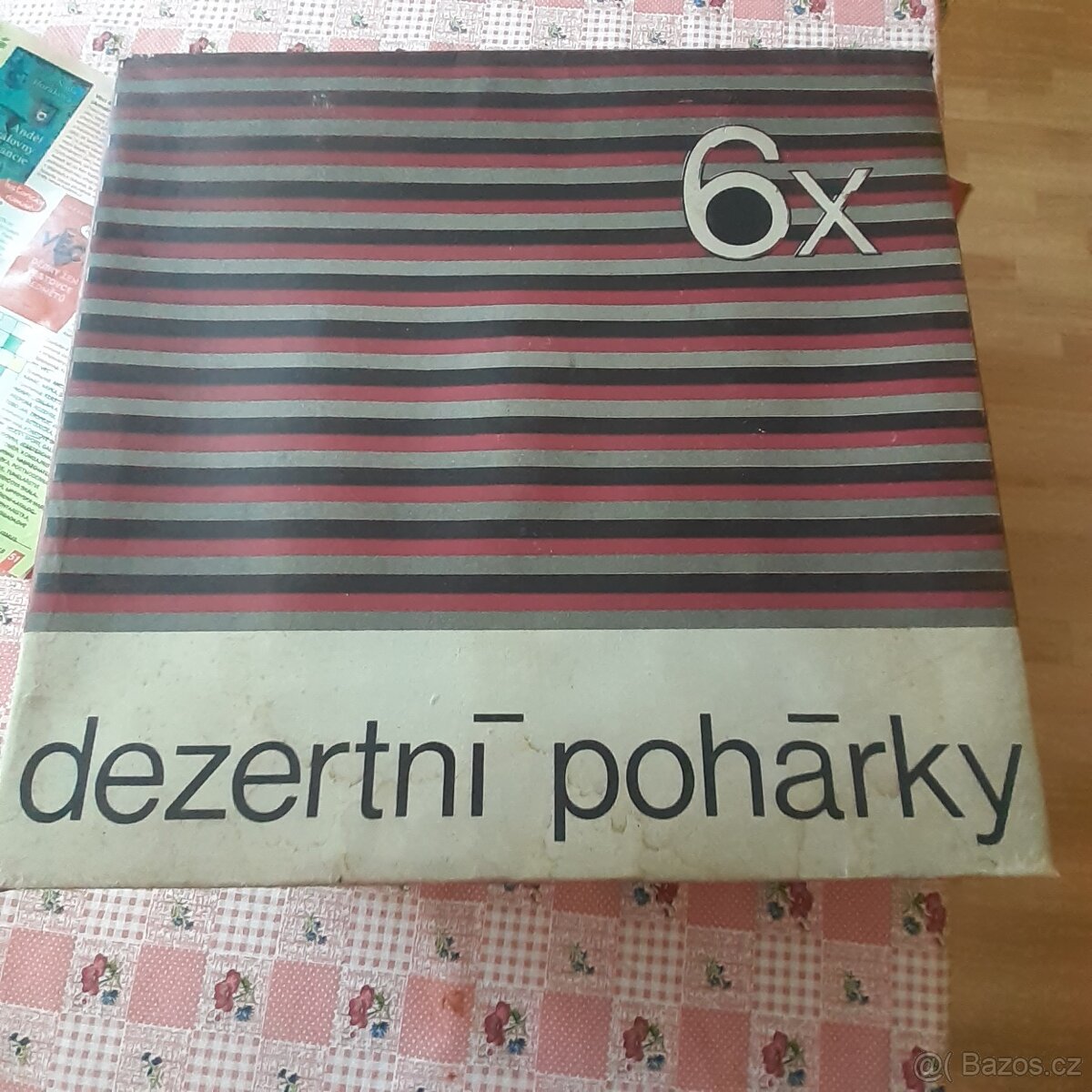 retro dezertní pohárky - 2