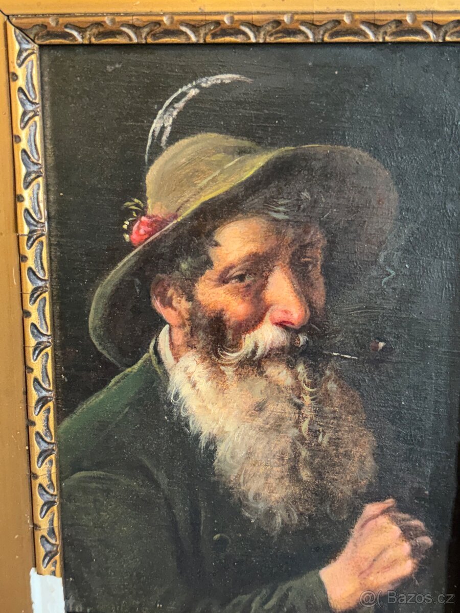 Olejomaľba na doske - 2