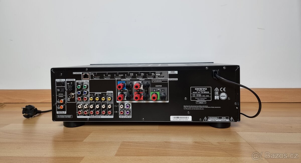 Onkyo TX-NR535 AirPlay, DLNA, Bluetooth, internetove rad - 2