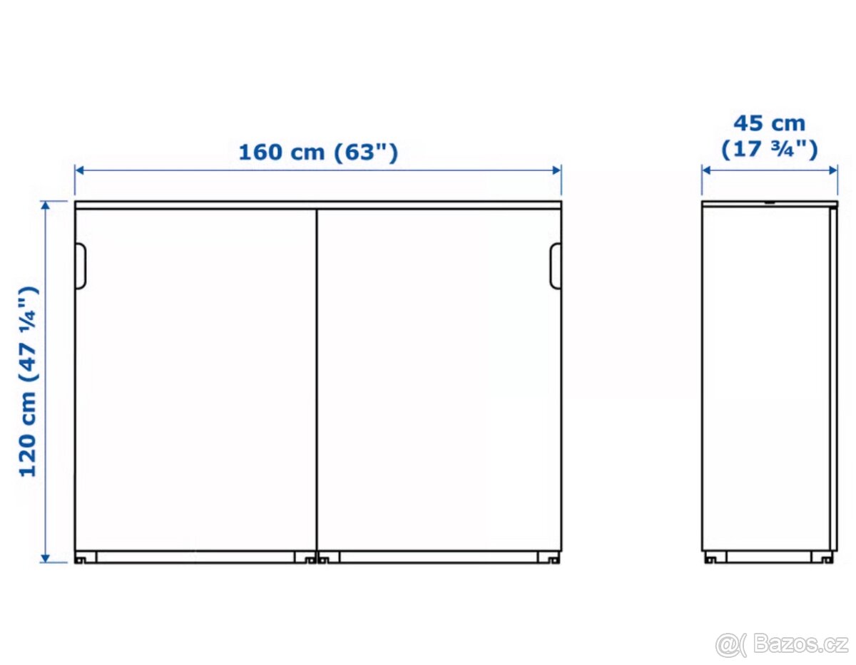 Kancelářský nábytek Galant IKEA dřevo - reprezentativní - 2