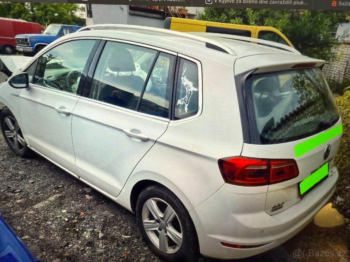 Vw Golf Sportsvan VII higline 1,4Tsi 92kw rv 2015 - 2