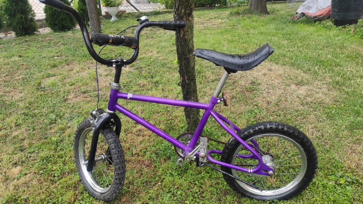 Dětské kolo - fialové - 2