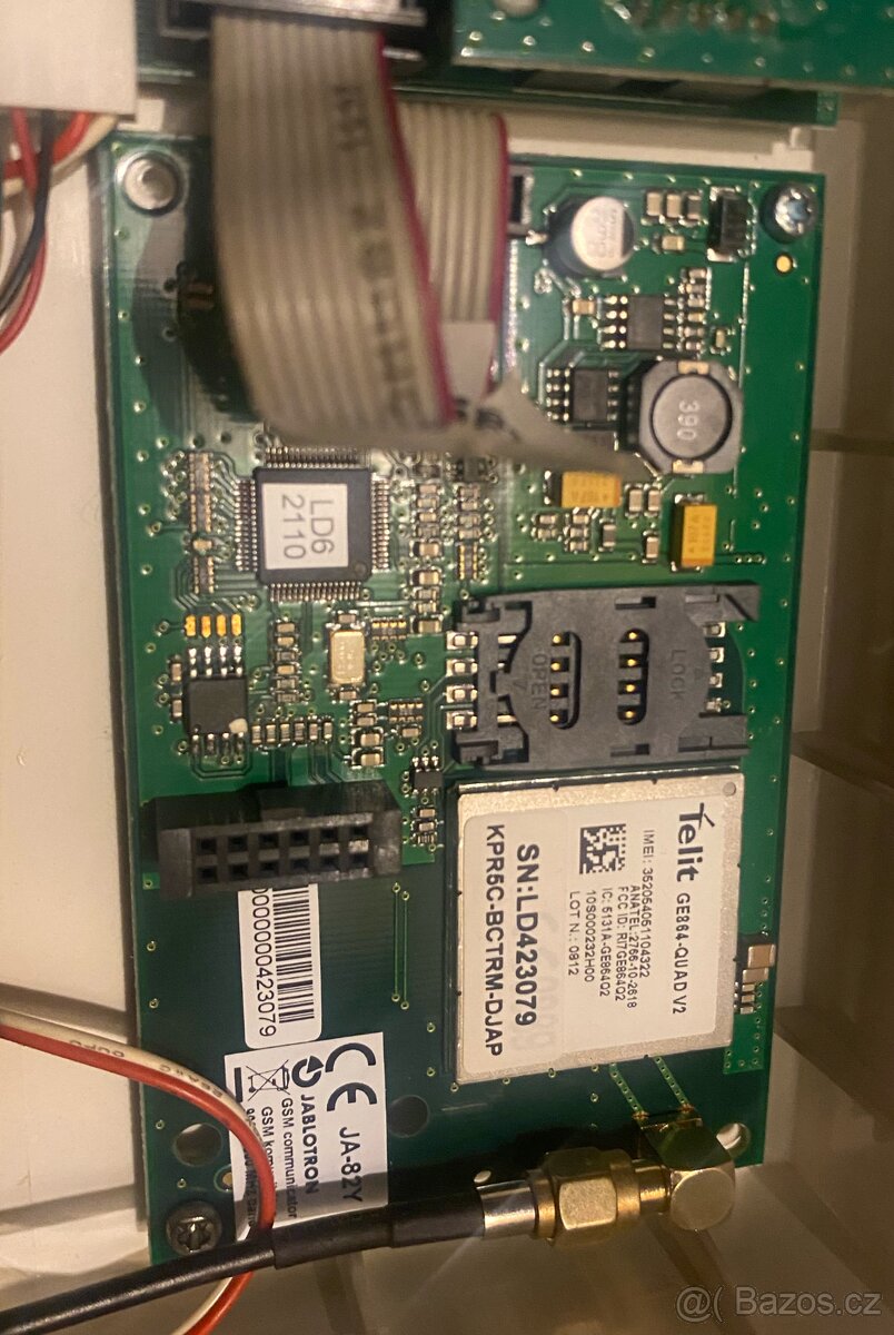 Jablotorn JA-82KRY Ustředna s rádiem a GSM komunikátorem - 2