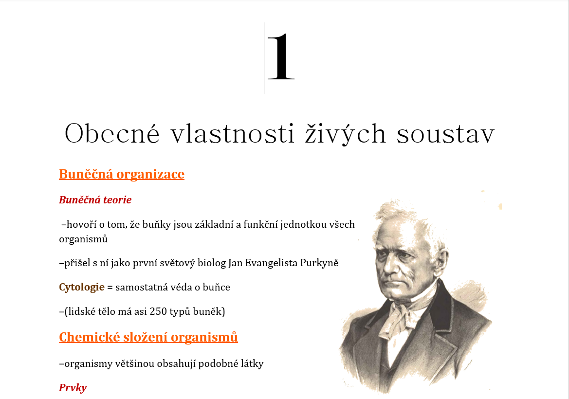 Maturitní otázky biologie - 2