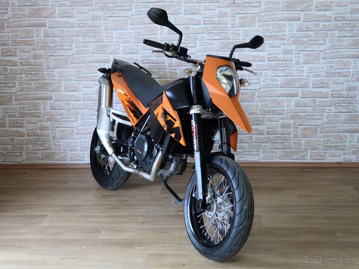KTM 690SM 21000km, po servisu, servisní kniha - 2