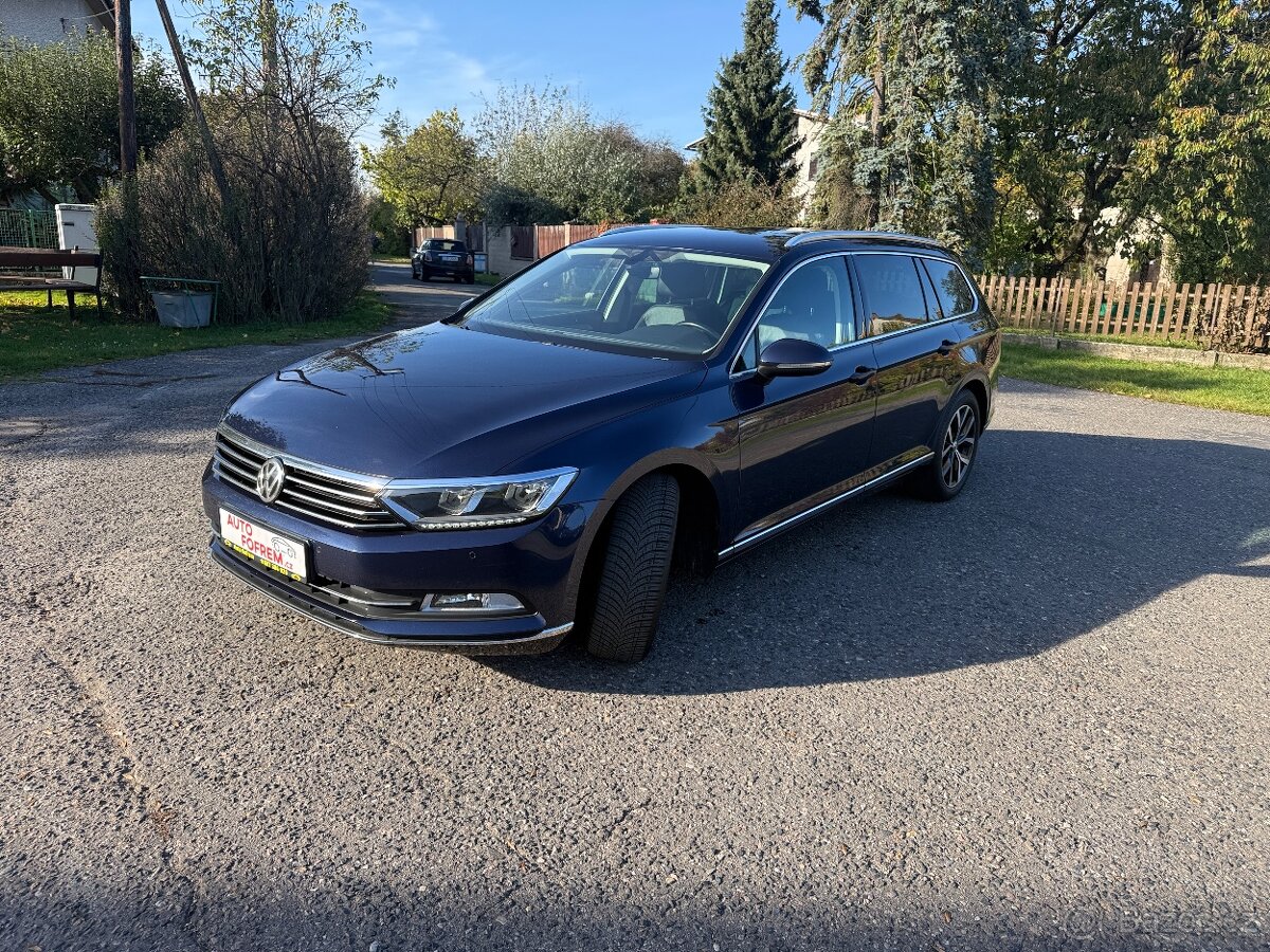 Passat b8 variant 1.4 tsi 110 kw highline led navi tažný - 2