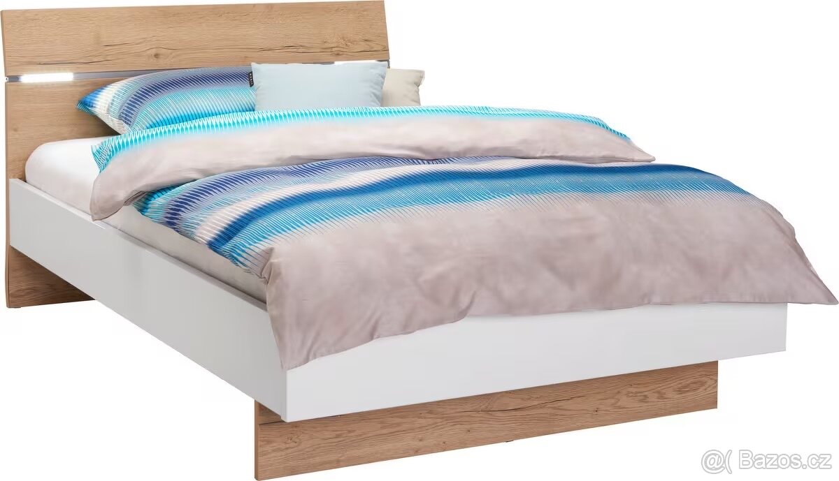 Prodám postel 120×200 cm – rošt + matrace - 2