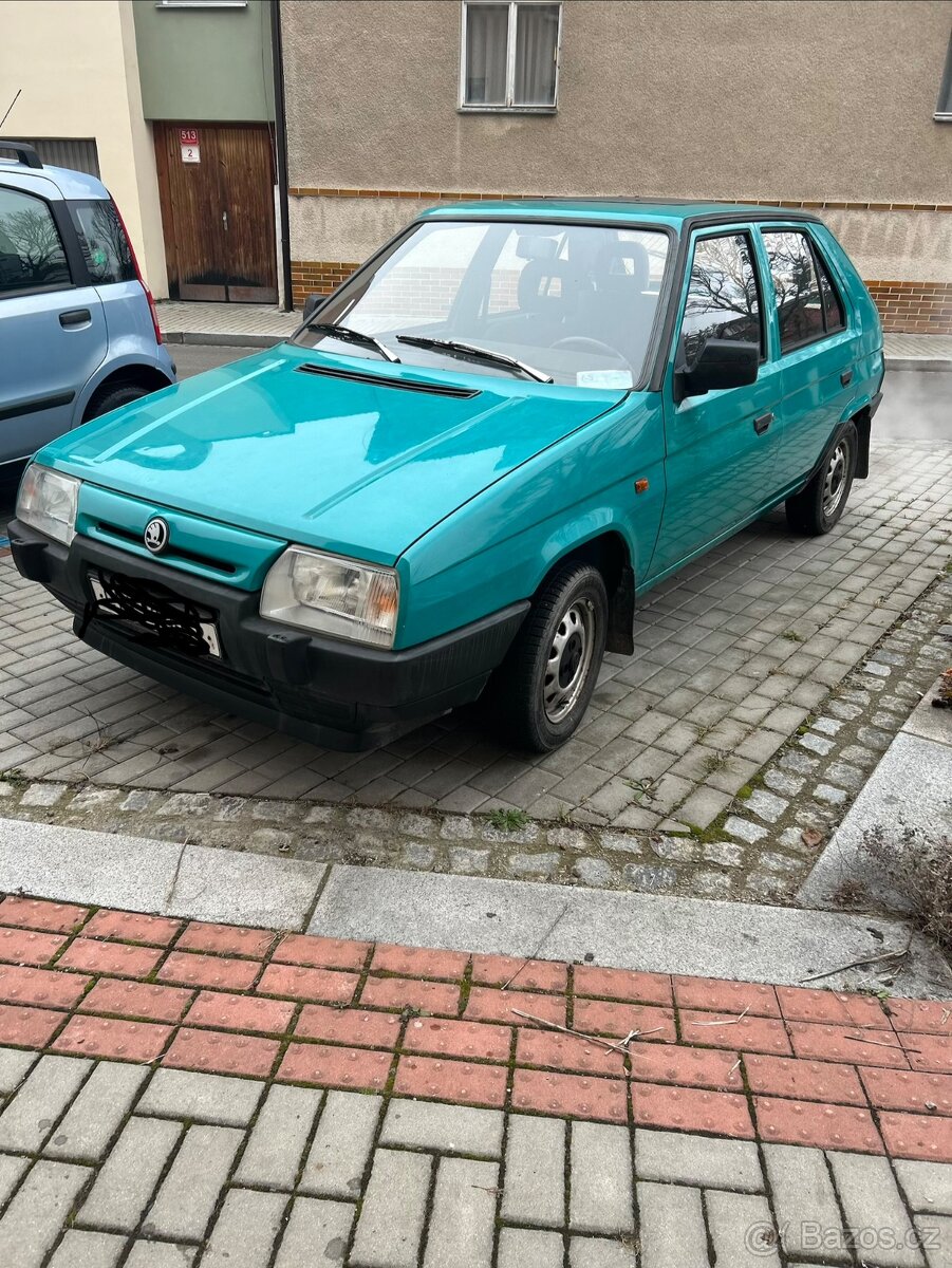 Škoda Favorit LX 1.3- po dědovi, zachovalý stav, bez koroze - 2