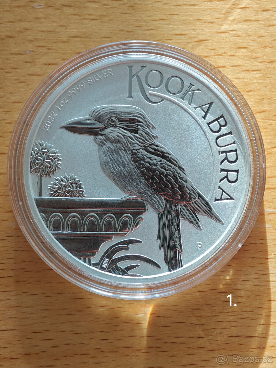 1oz stříbrná mince - 2