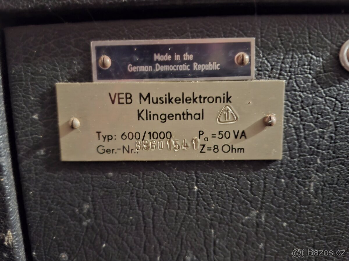 Reproduktory a reciever - 2