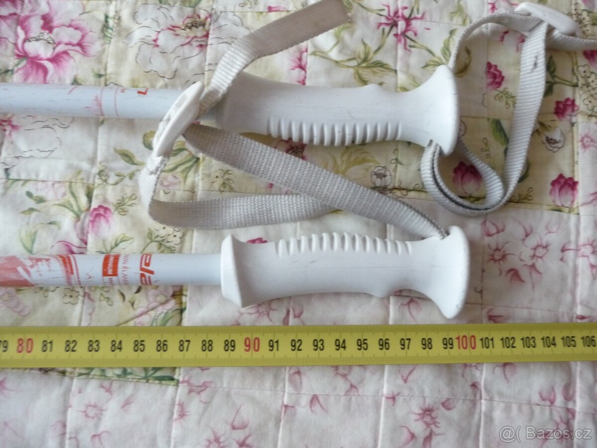 Dětské lyžařské hůlky 100cm - 2