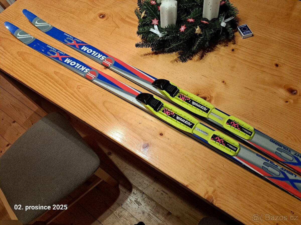 Běžky 150 cm s vázáním NNN - 2