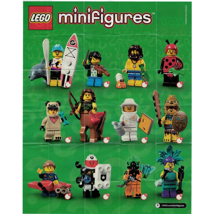 Lego minifigures 21. Série 71029 - 2