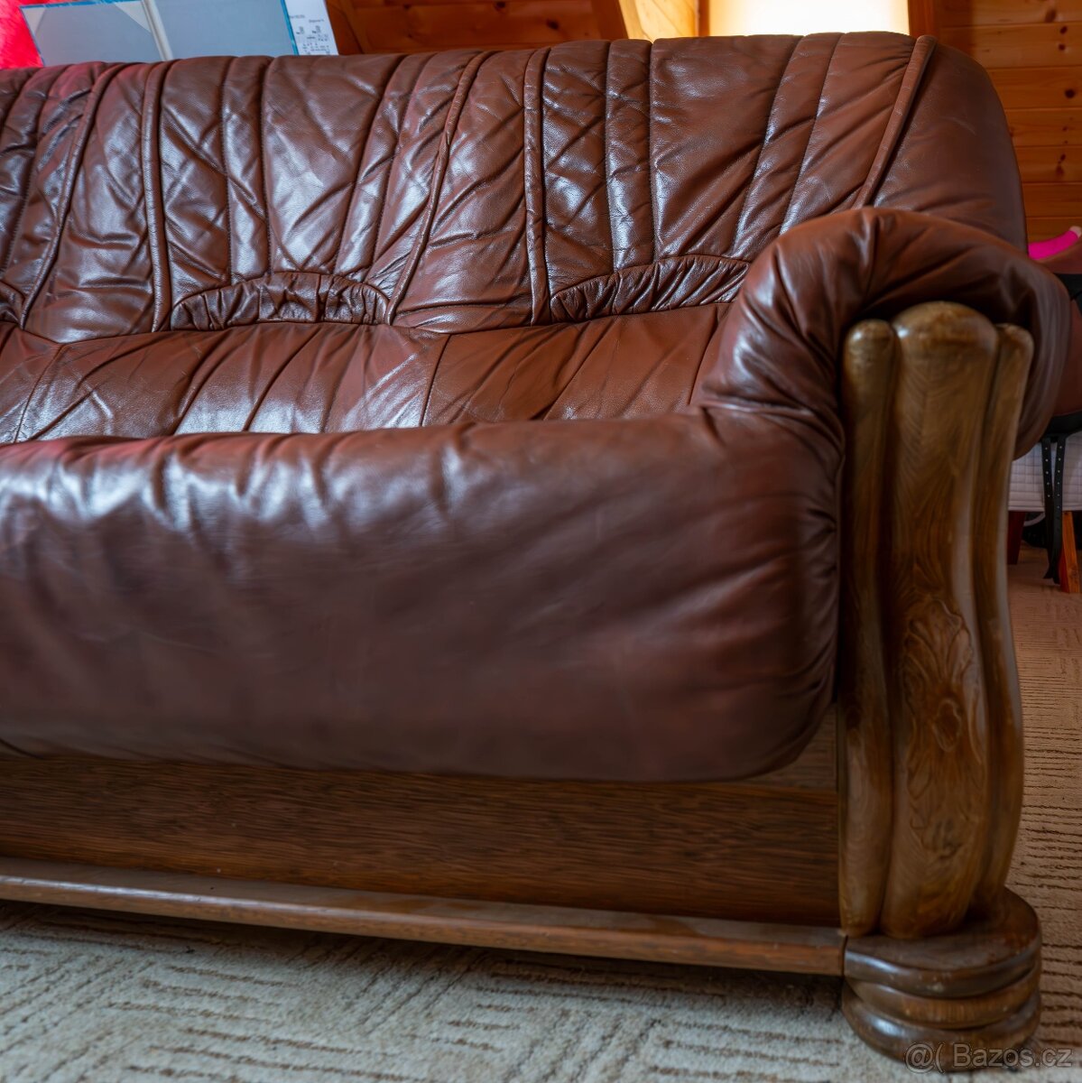 Kožená sedačka - 2